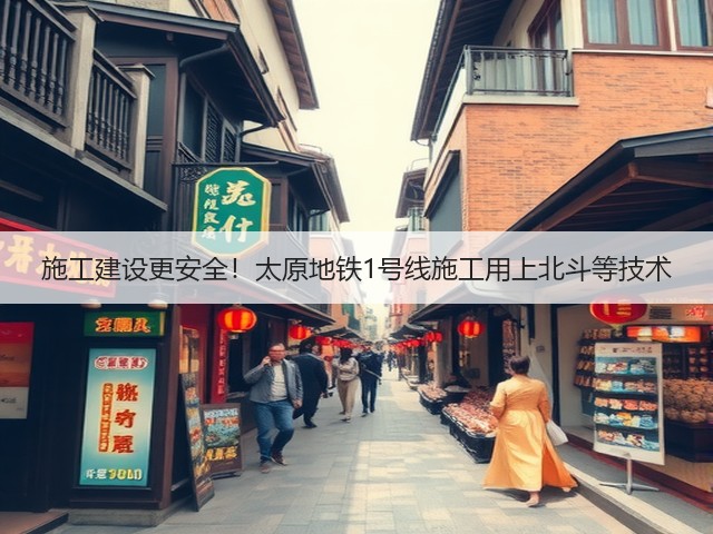 施工建设更安全!太原地铁1号线施工用上北斗等技术(图2) 施工建设更安全!太原地铁1号线施工用上北斗等技术(图2)