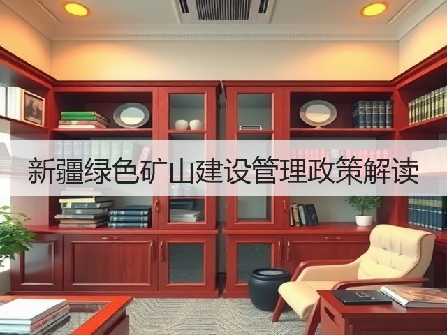 新疆绿色矿山建设管理政策解读(图3) 新疆绿色矿山建设管理政策解读(图3)