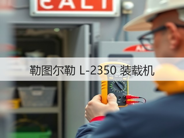 勒图尔勒 L-2350 装载机(图3) 勒图尔勒 L-2350 装载机(图3)