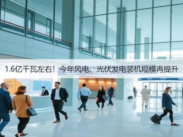 1.6亿千瓦左右!今年风电、光伏发电装机规模再提升(图1) 1.6亿千瓦左右!今年风电、光伏发电装机规模再提升(图1)