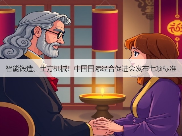 智能锻造、土方机械！中国国际经合促进会发布七项标准(图3)
