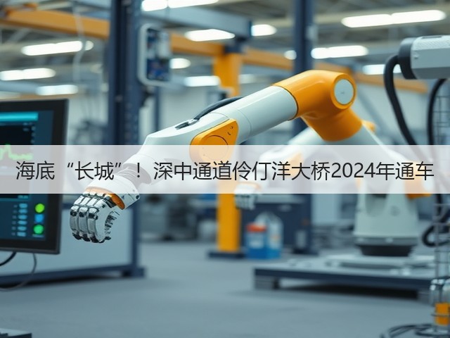 海底“长城”!深中通道伶仃洋大桥2024年通车(图2) 海底“长城”!深中通道伶仃洋大桥2024年通车(图2)