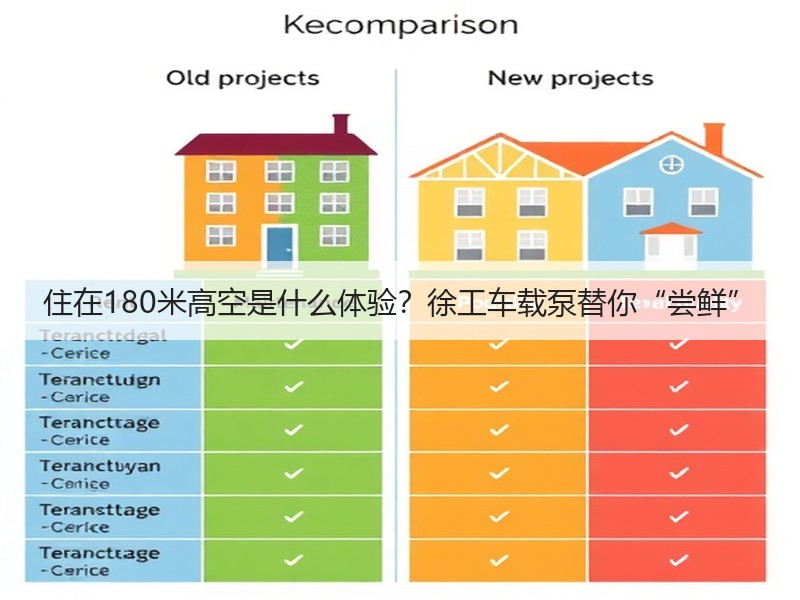 住在180米高空是什么体验?徐工车载泵替你“尝鲜” 住在180米高空是什么体验?徐工车载泵替你“尝鲜”