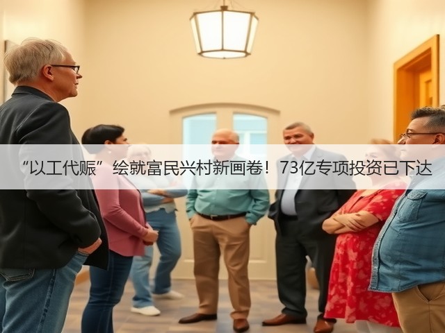 “以工代赈”绘就富民兴村新画卷!73亿专项投资已下达(图1) “以工代赈”绘就富民兴村新画卷!73亿专项投资已下达(图1)