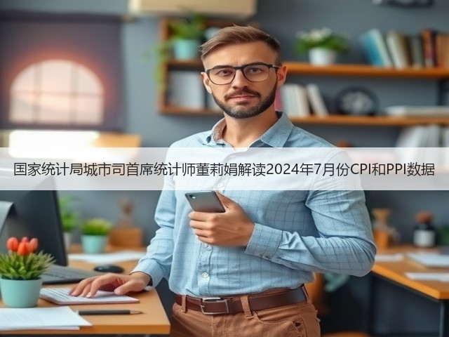 国家统计局城市司首席统计师董莉娟解读2024年7月份CPI和PPI数据(图2)