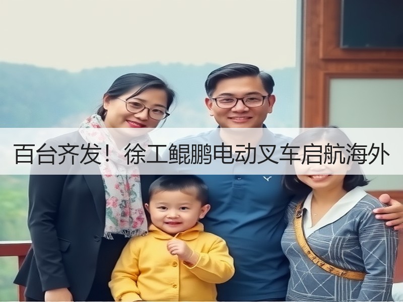 百台齐发!徐工鲲鹏电动叉车启航海外 百台齐发!徐工鲲鹏电动叉车启航海外