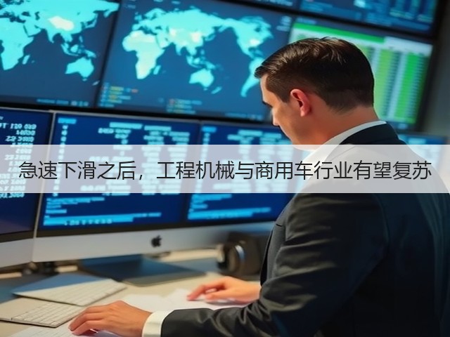 急速下滑之后,工程机械与商用车行业有望复苏(图3) 急速下滑之后,工程机械与商用车行业有望复苏(图3)