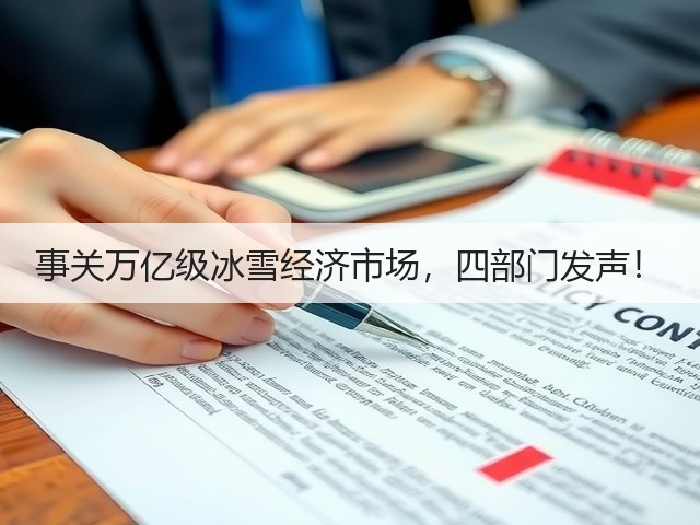 事关万亿级冰雪经济市场,四部门发声!(图2) 事关万亿级冰雪经济市场,四部门发声!(图2)