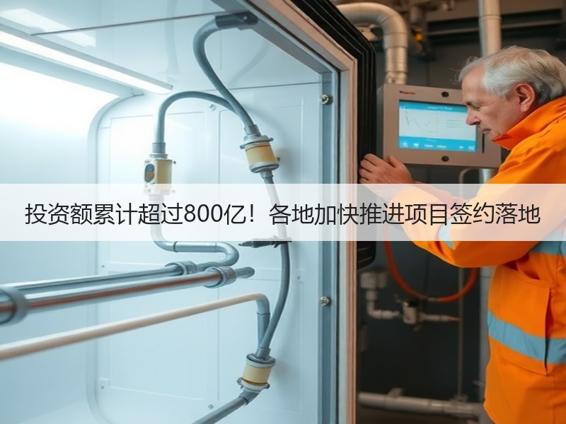 投资额累计超过800亿！各地加快推进项目签约落地