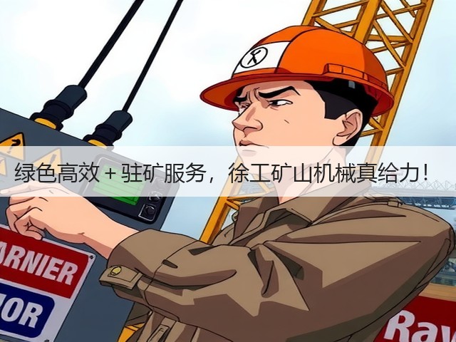 绿色高效＋驻矿服务，徐工矿山机械真给力！(图3)