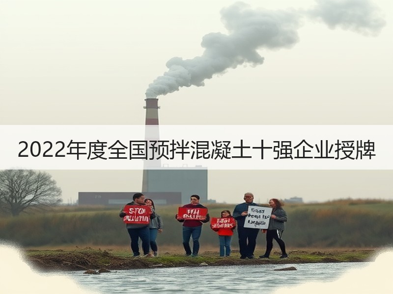 2022年度全国预拌混凝土十强企业授牌 2022年度全国预拌混凝土十强企业授牌