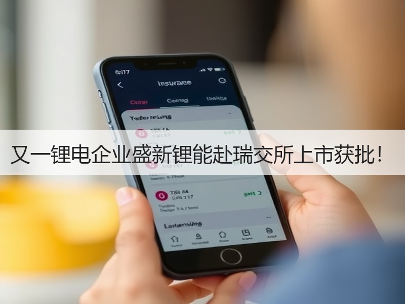 又一锂电企业盛新锂能赴瑞交所上市获批！