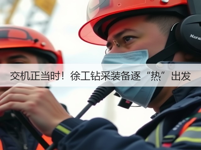 交机正当时！徐工钻采装备逐“热”出发(图1)