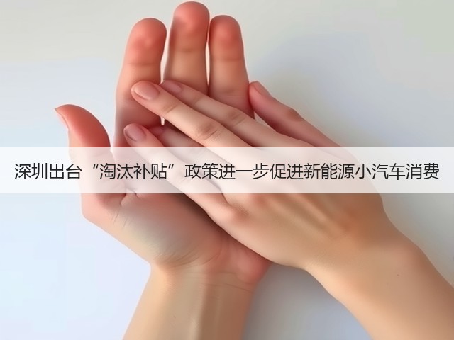 深圳出台“淘汰补贴”政策进一步促进新能源小汽车消费(图2) 深圳出台“淘汰补贴”政策进一步促进新能源小汽车消费(图2)
