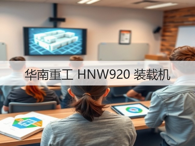 华南重工 HNW920 装载机(图2) 华南重工 HNW920 装载机(图2)
