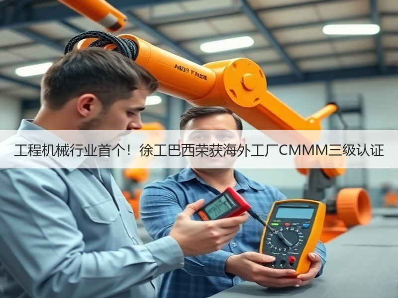 工程机械行业首个！徐工巴西荣获海外工厂CMMM三级认证