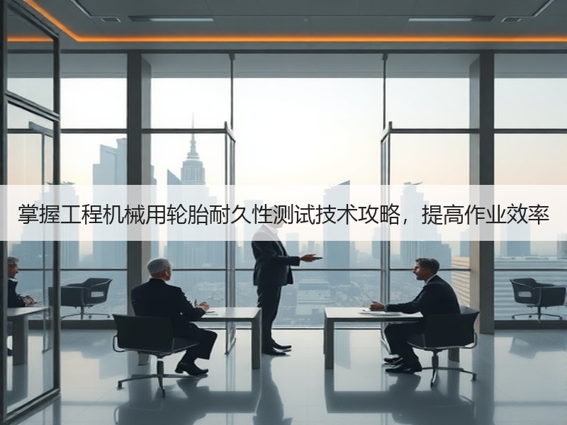 掌握工程机械用轮胎耐久性测试技术攻略，提高作业效率
