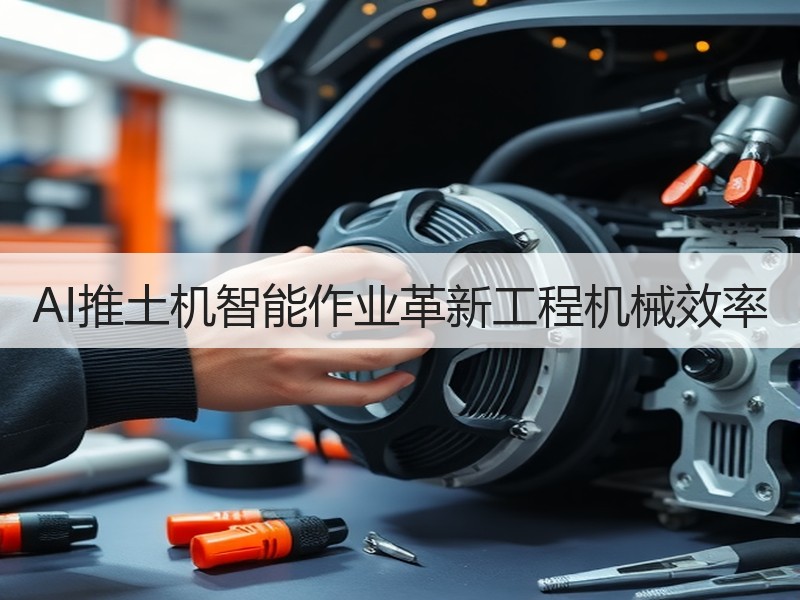 AI推土机智能作业革新工程机械效率 AI推土机智能作业革新工程机械效率