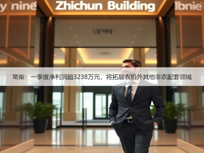 常柴:一季度净利润超3238万元,将拓展农机外其他非农配套领域 常柴:一季度净利润超3238万元,将拓展农机外其他非农配套领域