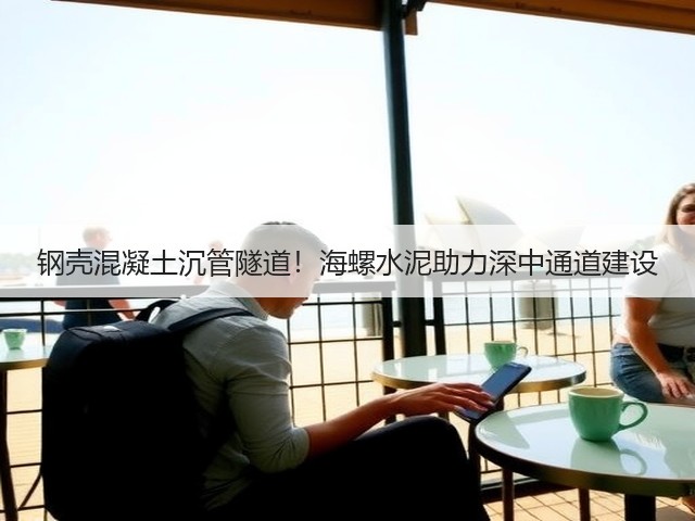 钢壳混凝土沉管隧道!海螺水泥助力深中通道建设(图1) 钢壳混凝土沉管隧道!海螺水泥助力深中通道建设(图1)