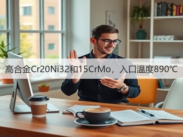 高合金Cr20Ni32和15CrMo，入口温度890℃(图1)