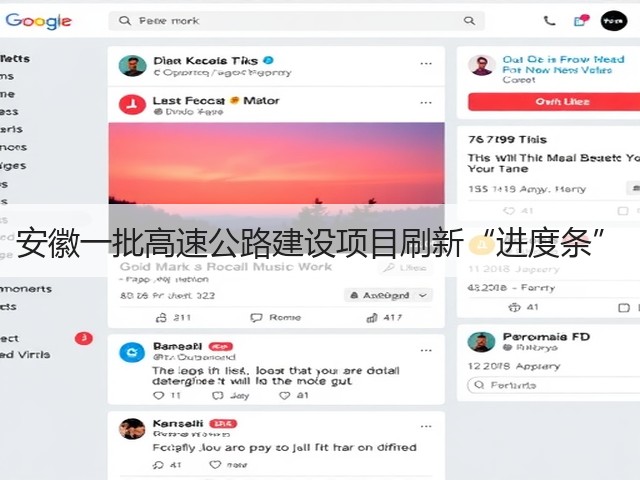 安徽一批高速公路建设项目刷新“进度条”(图2) 安徽一批高速公路建设项目刷新“进度条”(图2)