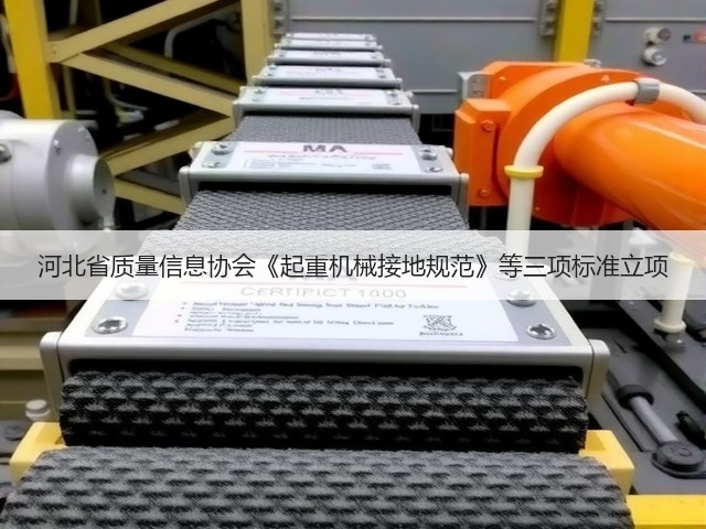 河北省质量信息协会《起重机械接地规范》等三项标准立项(图1) 河北省质量信息协会《起重机械接地规范》等三项标准立项(图1)