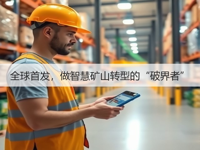 全球首发，做智慧矿山转型的“破界者”(图1)