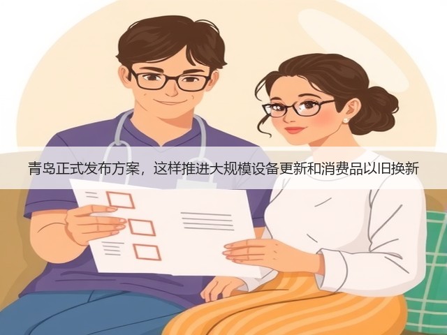 青岛正式发布方案,这样推进大规模设备更新和消费品以旧换新(图1) 青岛正式发布方案,这样推进大规模设备更新和消费品以旧换新(图1)