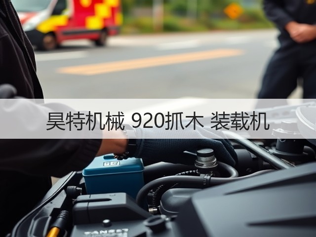 昊特机械 920抓木 装载机(图3)