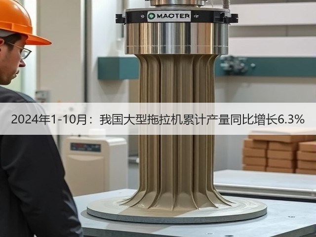 2024年1-10月:我国大型拖拉机累计产量同比增长6.3%(图3) 2024年1-10月:我国大型拖拉机累计产量同比增长6.3%(图3)