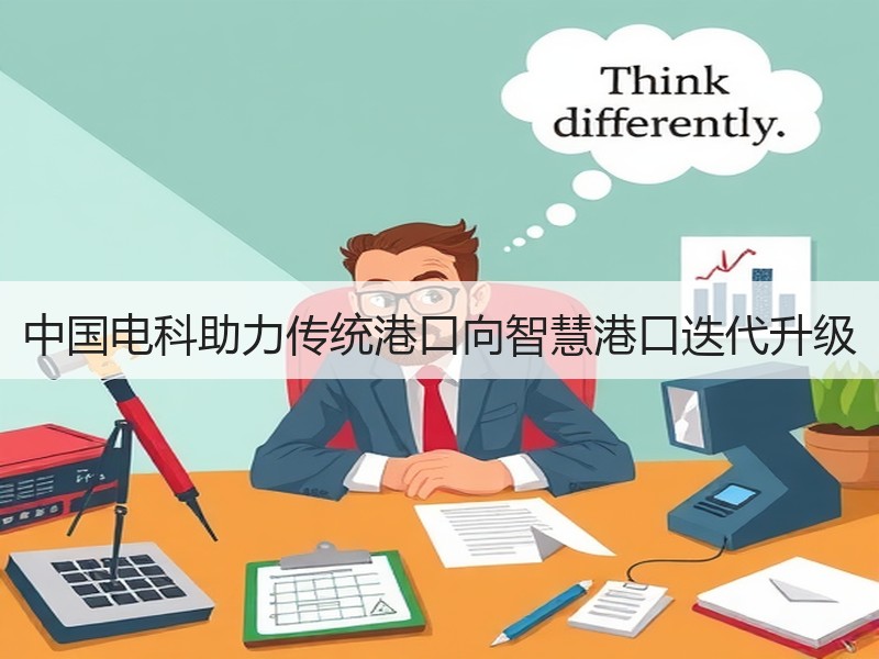 中国电科助力传统港口向智慧港口迭代升级