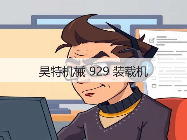 昊特机械 929 装载机(图2) 昊特机械 929 装载机(图2)