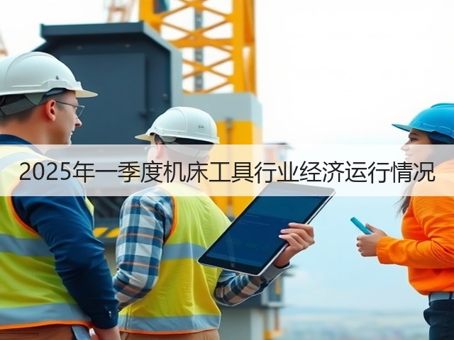 2025年一季度机床工具行业经济运行情况(图1)