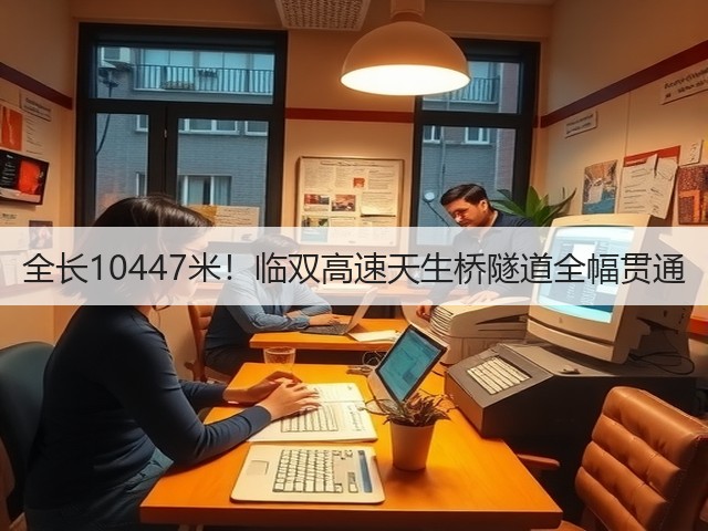 全长10447米!临双高速天生桥隧道全幅贯通(图3) 全长10447米!临双高速天生桥隧道全幅贯通(图3)