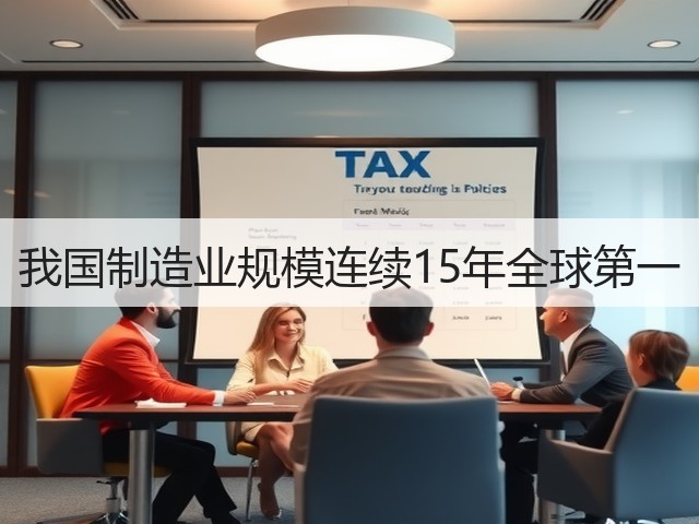 我国制造业规模连续15年全球第一(图1) 我国制造业规模连续15年全球第一(图1)