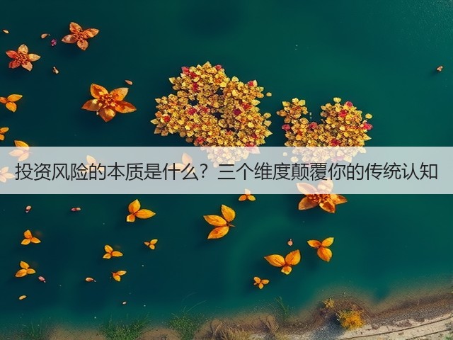 投资风险的本质是什么？三个维度颠覆你的传统认知(图3)