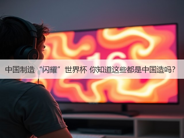 中国制造“闪耀”世界杯 你知道这些都是中国造吗?(图3) 中国制造“闪耀”世界杯 你知道这些都是中国造吗?(图3)