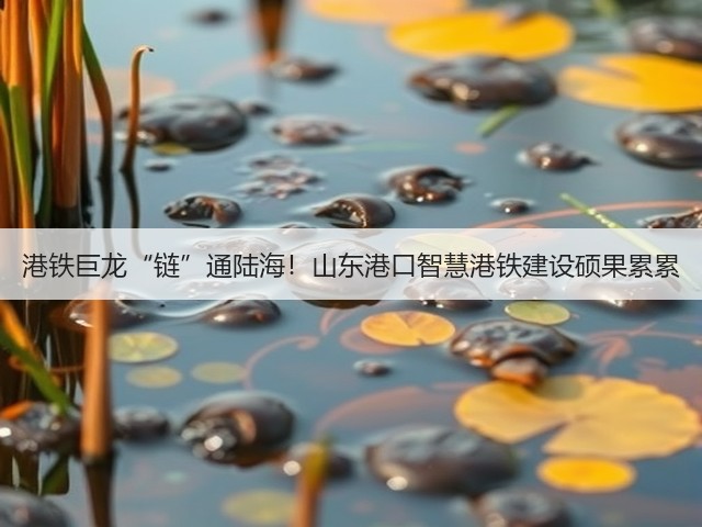 港铁巨龙“链”通陆海！山东港口智慧港铁建设硕果累累(图3)