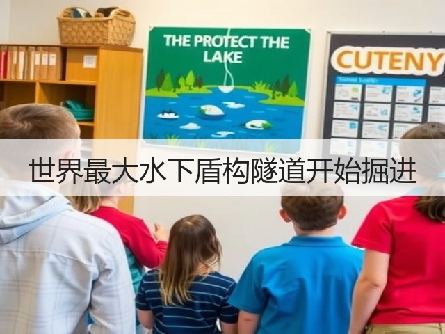 世界最大水下盾构隧道开始掘进(图1) 世界最大水下盾构隧道开始掘进(图1)