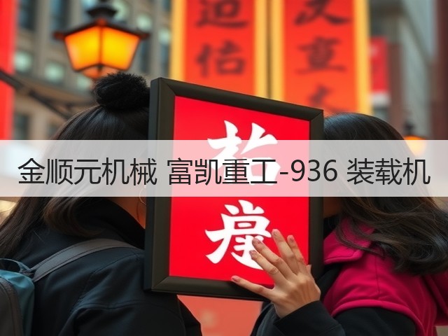 金顺元机械 富凯重工-936 装载机(图1) 金顺元机械 富凯重工-936 装载机(图1)