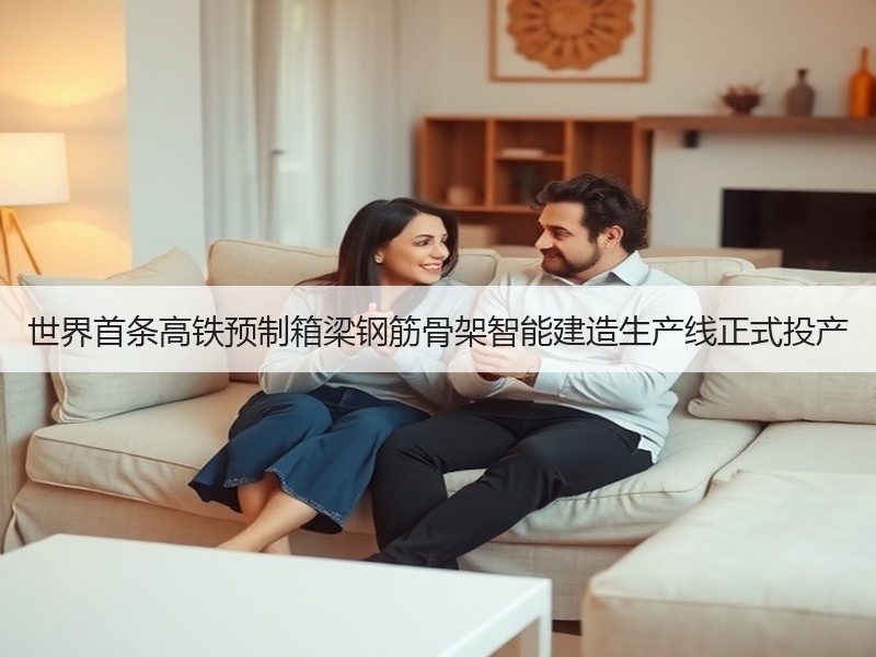 世界首条高铁预制箱梁钢筋骨架智能建造生产线正式投产 世界首条高铁预制箱梁钢筋骨架智能建造生产线正式投产