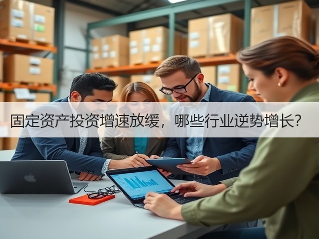 固定资产投资增速放缓,哪些行业逆势增长?(图3) 固定资产投资增速放缓,哪些行业逆势增长?(图3)