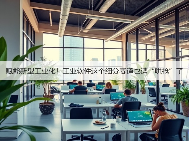 赋能新型工业化!工业软件这个细分赛道也遭“哄抢”了(图1) 赋能新型工业化!工业软件这个细分赛道也遭“哄抢”了(图1)