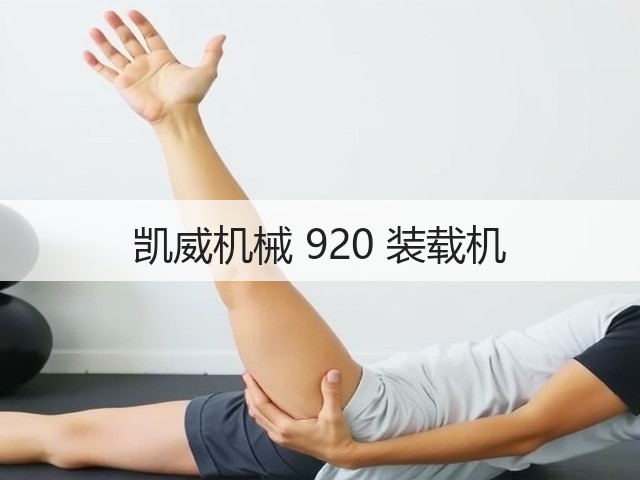 凯威机械 920 装载机(图3)