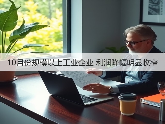 10月份规模以上工业企业 利润降幅明显收窄(图3) 10月份规模以上工业企业 利润降幅明显收窄(图3)