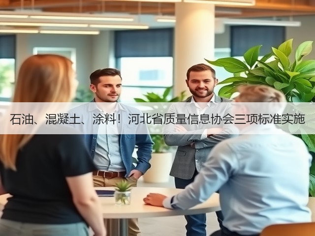 石油、混凝土、涂料!河北省质量信息协会三项标准实施(图1) 石油、混凝土、涂料!河北省质量信息协会三项标准实施(图1)