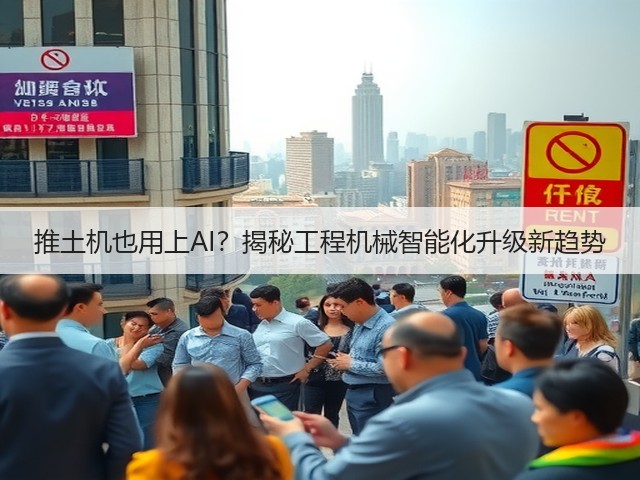 推土机也用上AI?揭秘工程机械智能化升级新趋势(图1) 推土机也用上AI?揭秘工程机械智能化升级新趋势(图1)