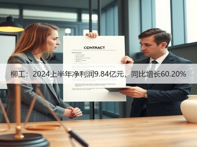 柳工:2024上半年净利润9.84亿元,同比增长60.20%(图3) 柳工:2024上半年净利润9.84亿元,同比增长60.20%(图3)