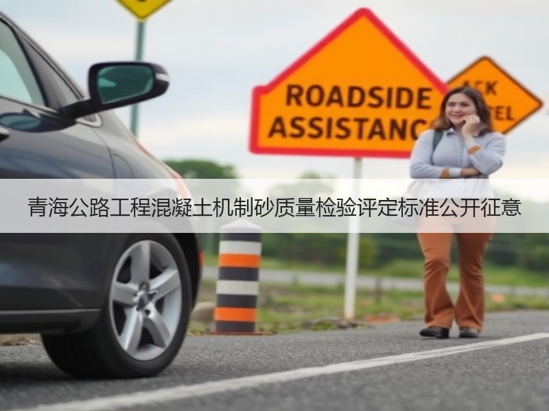 青海公路工程混凝土机制砂质量检验评定标准公开征意 青海公路工程混凝土机制砂质量检验评定标准公开征意